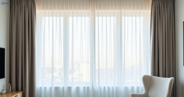 Restored vibrant drapes in dakabin QLD after Matty Curtain Cleaning